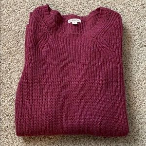 Merona Fushia Tunic Sweater